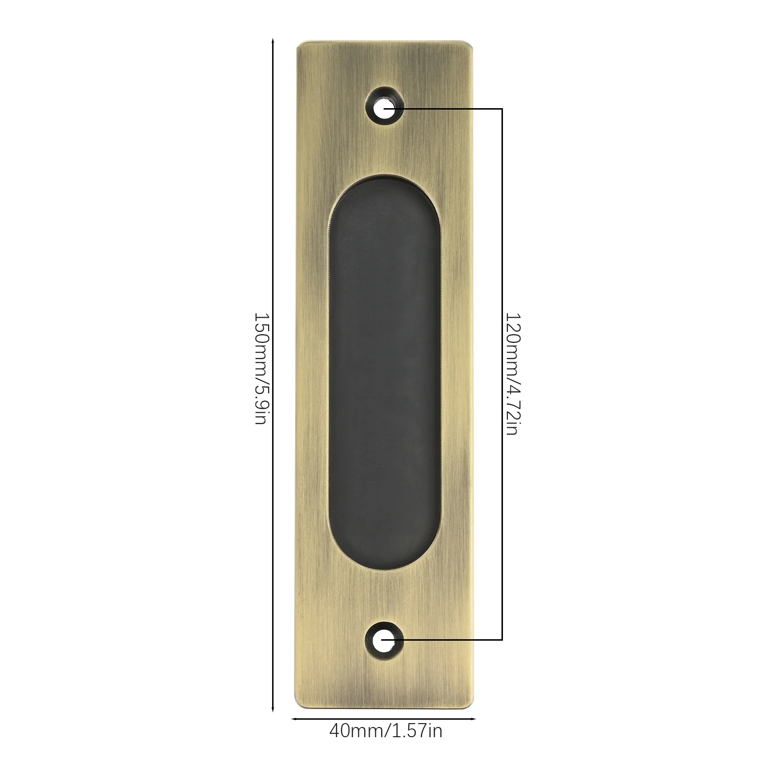 1pc Sliding Door Handle w/scre - огляд і ціна Door Handle Bar