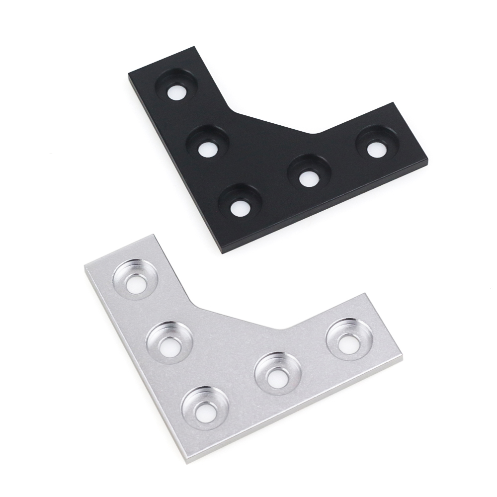 4Pcs/lot L Type 5 Holes 90 Deg - огляд і ціна Joint Connector Bracket