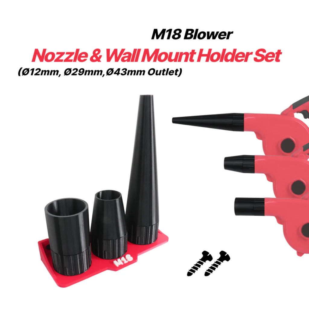 Blower Nozzle 3-Piece Set With - огляд і ціна Milwaukee Drill M18 Fuel