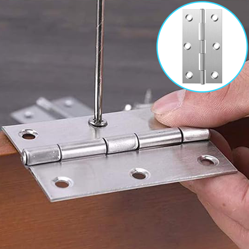 10Pcs Stainless Steel Flat Hin - огляд і ціна Furniture And Hardware Supplies