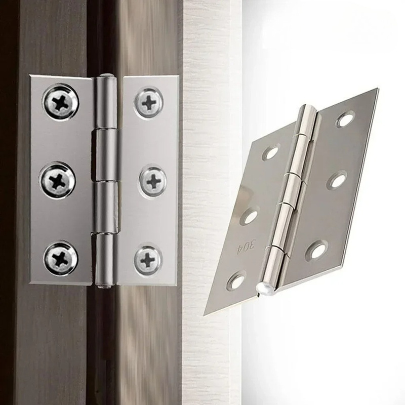 10Pcs Stainless Steel Flat Hin - огляд і ціна Furniture And Hardware Supplies