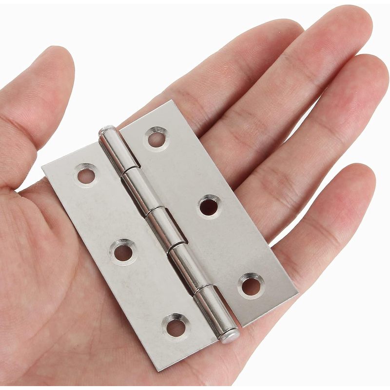 10Pcs Stainless Steel Flat Hin - огляд і ціна Furniture And Hardware Supplies