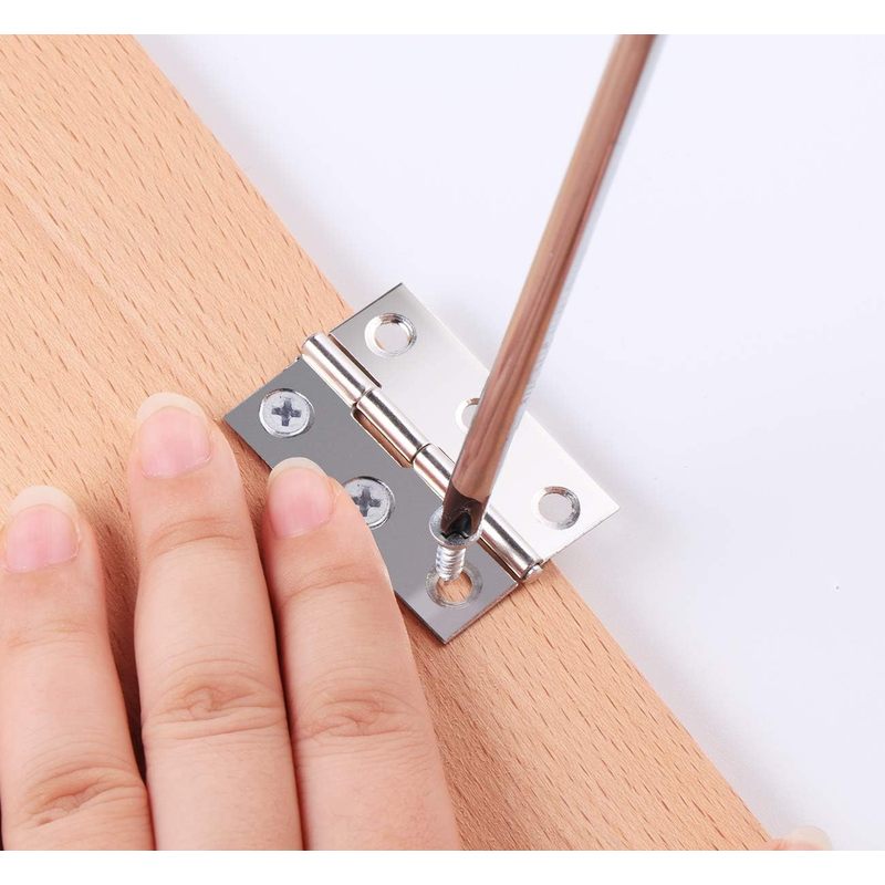 10Pcs Stainless Steel Flat Hin - огляд і ціна Furniture And Hardware Supplies