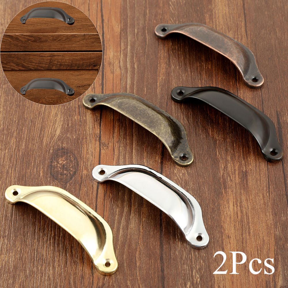 2PCS 98MM Retro Kitchen Drawer - огляд і ціна Furniture And Kitchen Hardware Fitting
