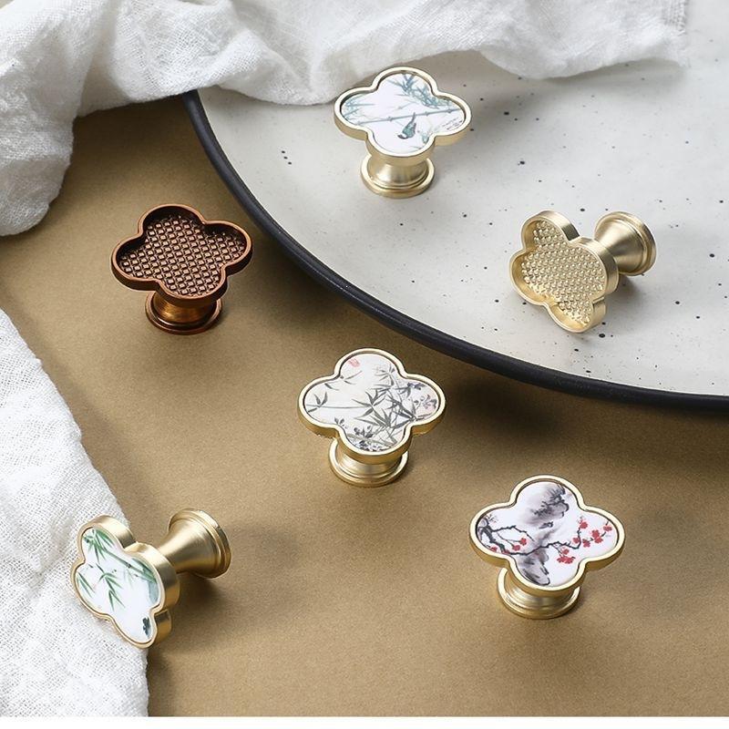 Cabinet Knobs Chinese Painting - огляд і ціна Furniture And Hardware Supplies