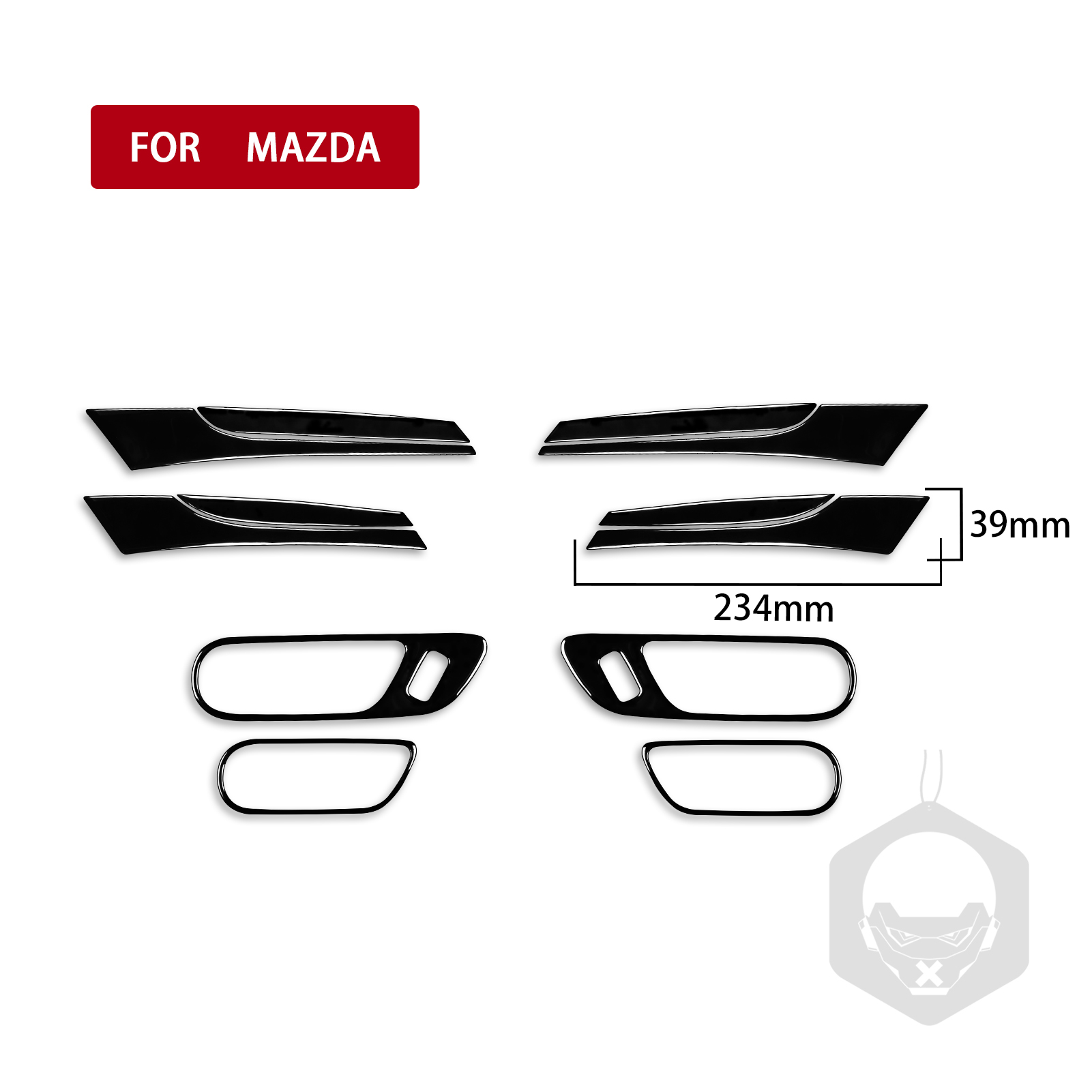 Car Doors Handle Pull Sets Pan - огляд і ціна Door Handle Bar