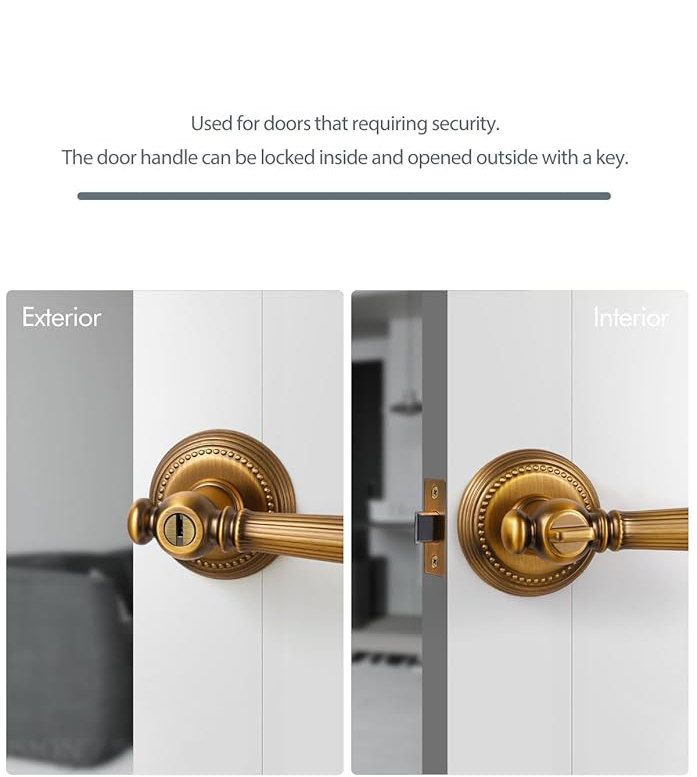 Yellow Antique Bronze Key, Ent - огляд і ціна Door Handle Bar